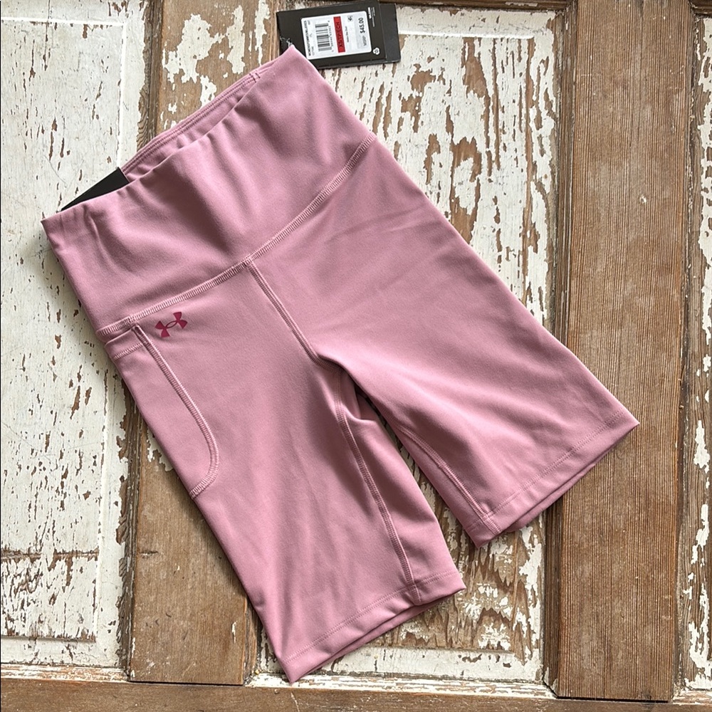 Under Armour Women's High Rise Bike Shorts
